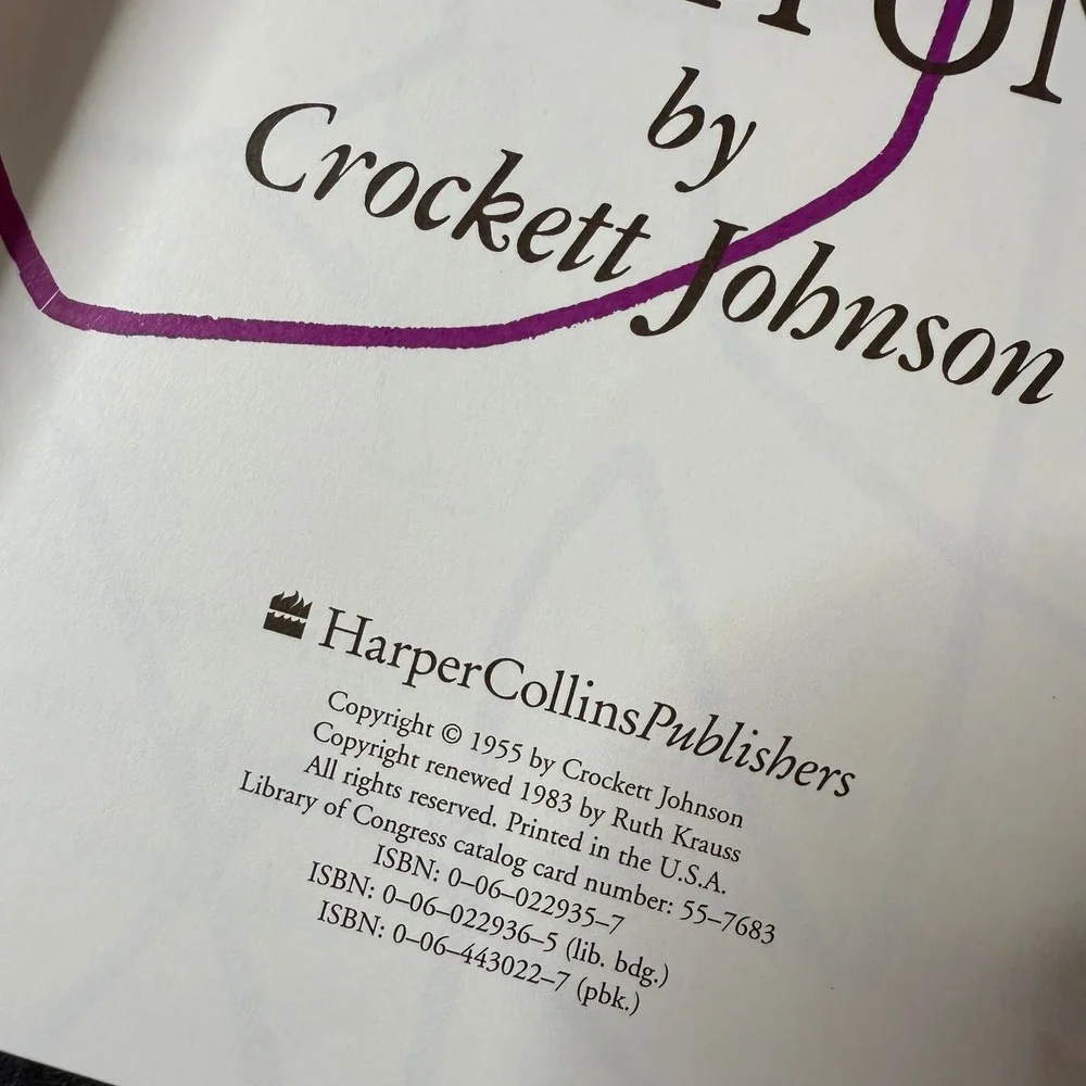 Harold and the Purple Crayon 50th Anniversary Edition by Crockett Johnson Harper